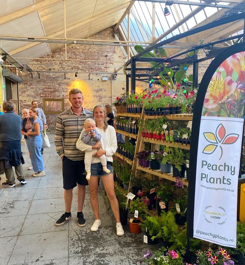 Peachy Plants family business showcasing their plant nursery and e-commerce success story